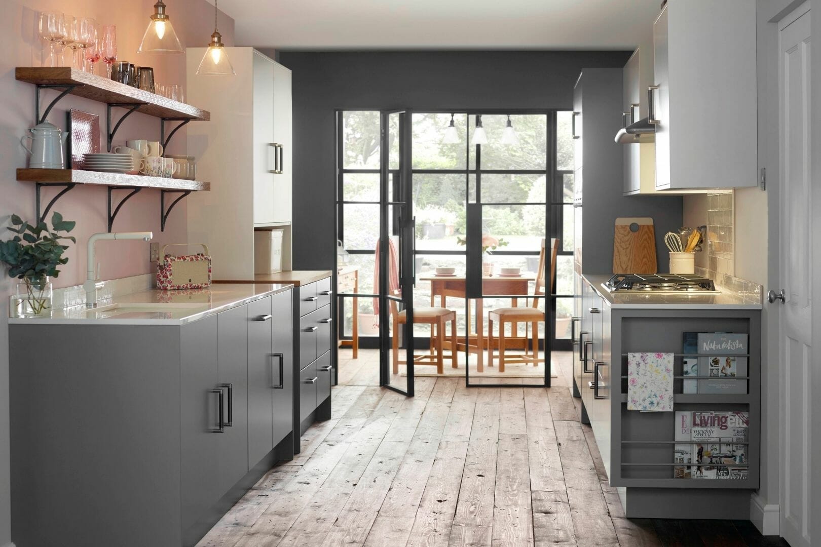 Grey and white modern kitchen Grey and white modern kitchen