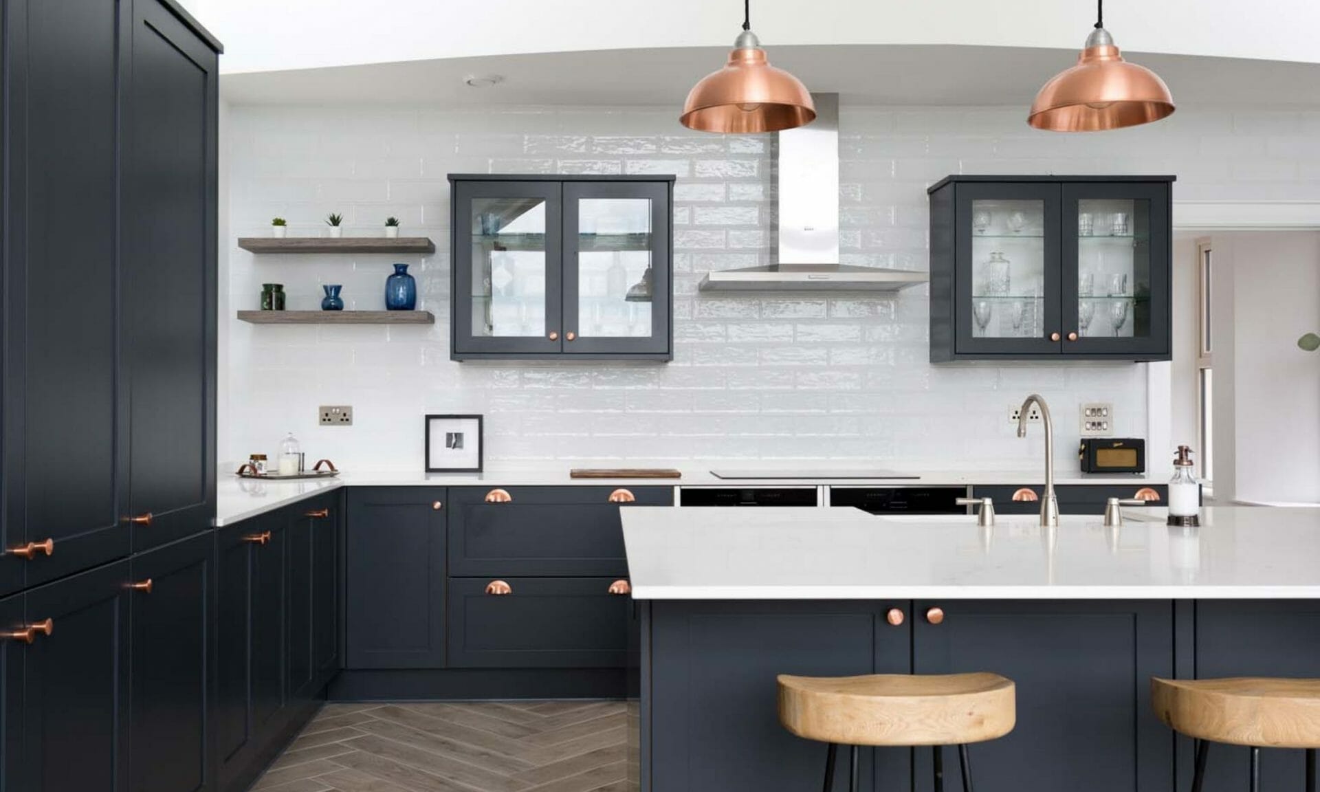 Callerton Blue Traditional Kitchen Callerton Blue Traditional Kitchen